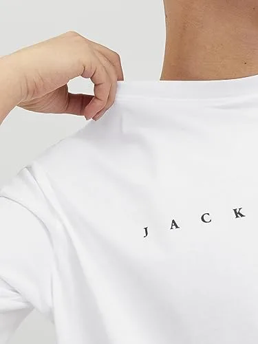 JACK & JONES ▫️ Camisola Premium com logótipo e gola redonda 6