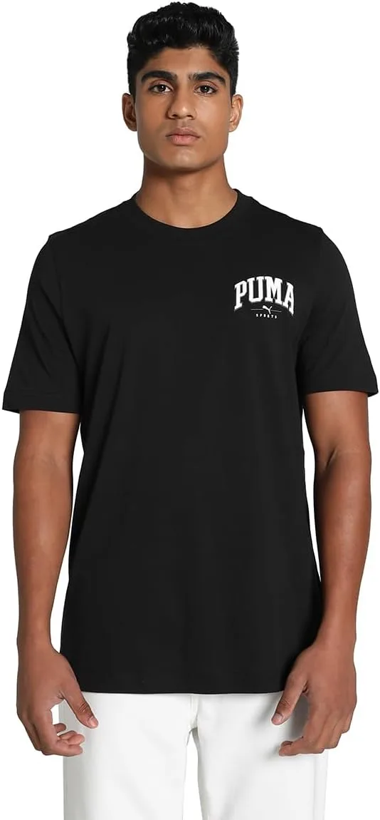 PUMA ▫️ T-shirt Squad Small Graphic T-Shirts Unisex Adulto