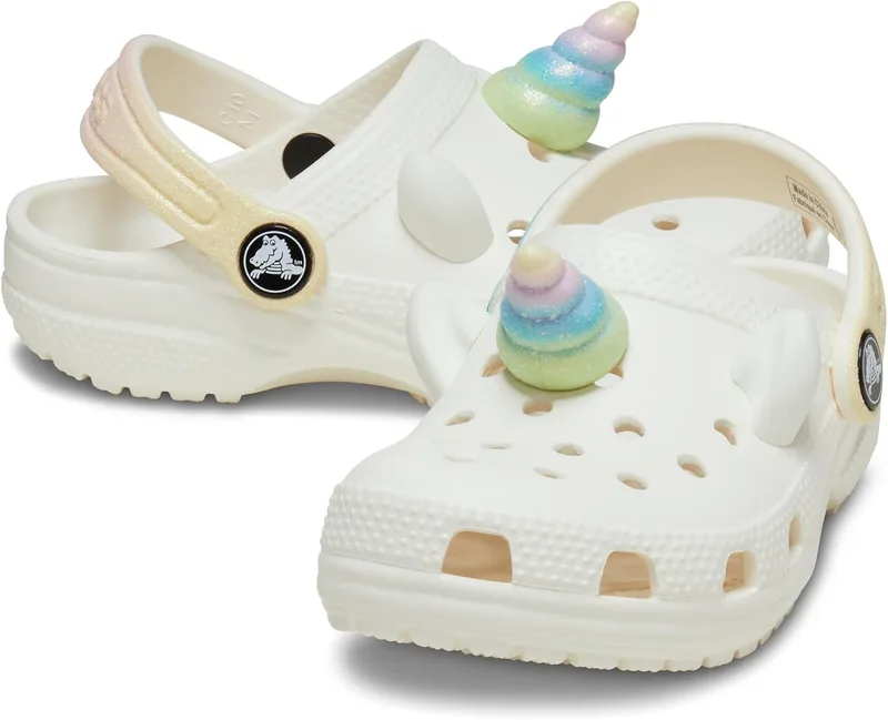Crocs ▫️ Classic IAM Rainbow Unicorncgt Clogs Unissexo para crianças