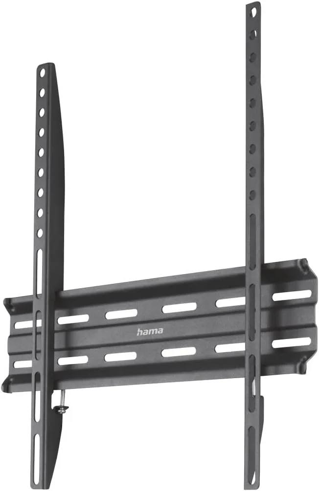Hama ▫️ Suporte de parede para TV 400x400 fixo, 32'' - 65'' (P) Preto