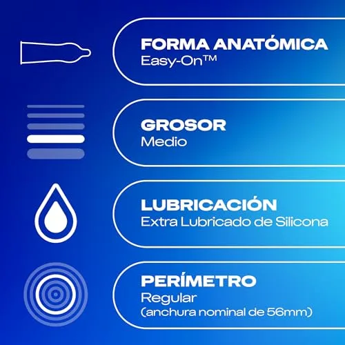 Durex ▫️ Pack Preservativos Natural, para conforto e segurança, 96 preservativos 4