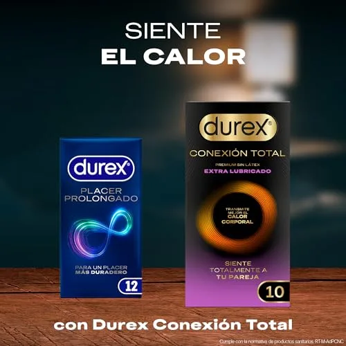Durex ▫️ Pack Preservativos Prazer Prolongado, com lubrificante Performa à base de silicone, formato Easy-On, 96 preservativos 6