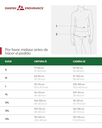 DANISH ENDURANCE ▫️ Boxers de lã merino para homem, respiráveis, em embalagens de 1 e 2 peças 6