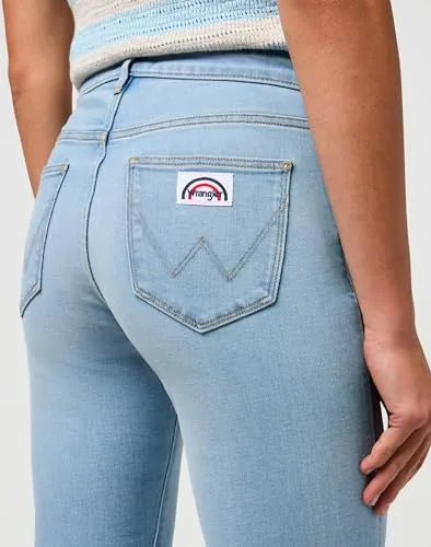 Wrangler ▫️ Calças de ganga Flare para mulher 3