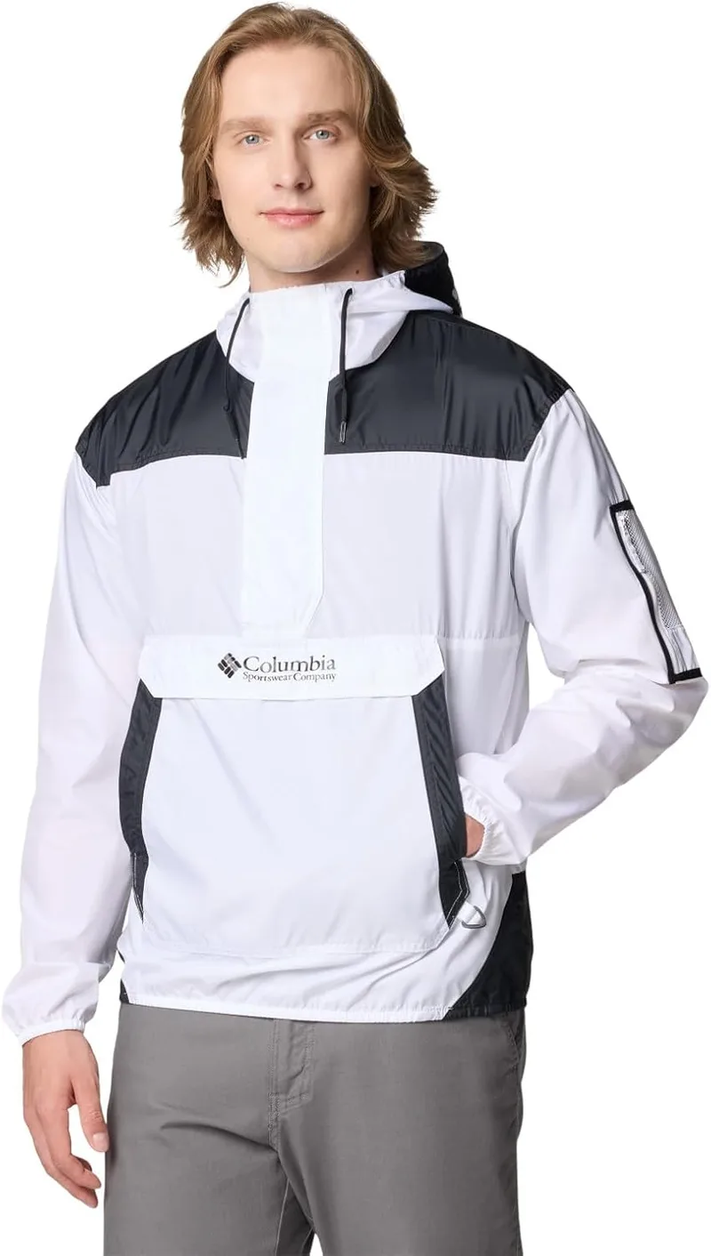 Columbia ▫️ Challenger II Windbreaker Challenger II - Casaco corta-vento para homem