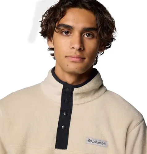 Columbia ▫️ Steens Mountain Half Snap II, Camisola com forro polar para homem 3