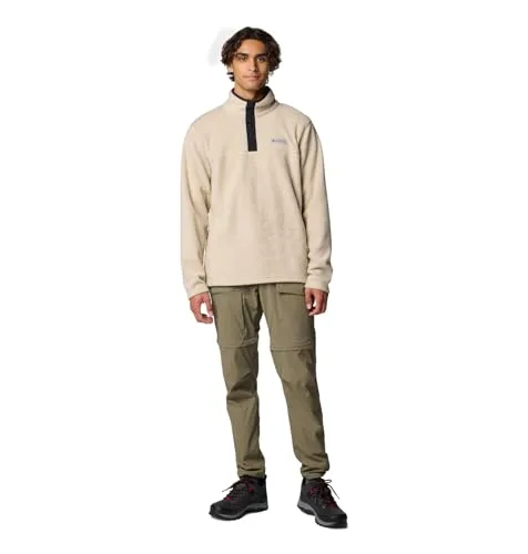 Columbia ▫️ Steens Mountain Half Snap II, Camisola com forro polar para homem 4