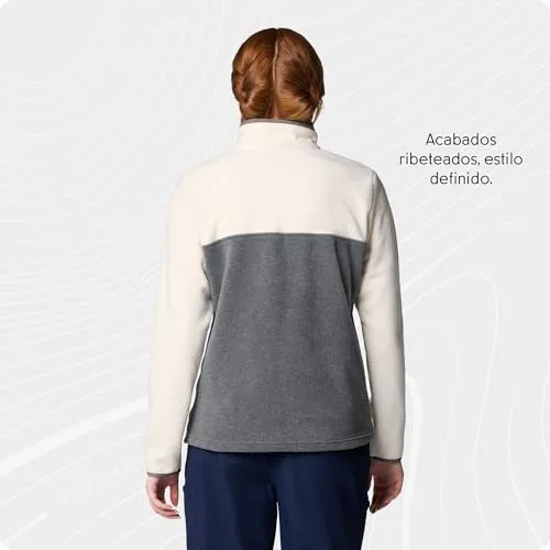Columbia ▫️ Benton Springs 1/2 Snap Pull Over II, Camisola com forro polar para mulher 4