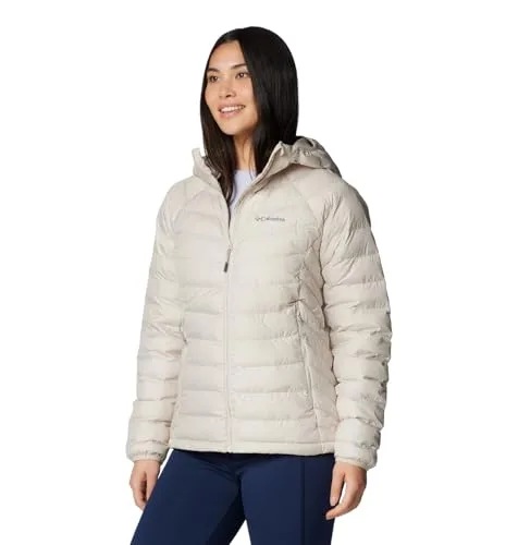 Columbia ▫️ Casaco com capuz Powder Lite II, casaco acolchoado com capuz para mulher 4
