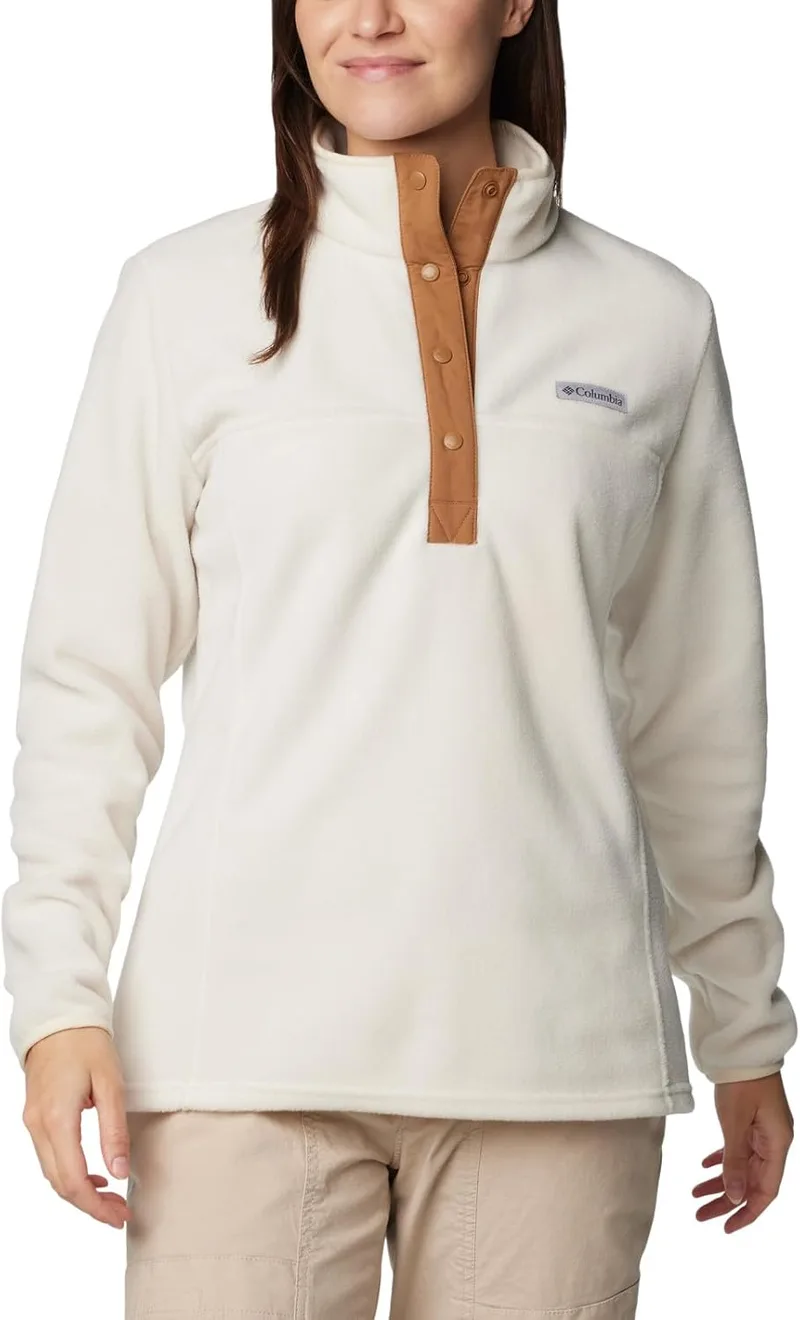 Columbia ▫️ Benton Springs 1/2 Snap Pull Over 2 Fleece para mulher (conjunto de 1)