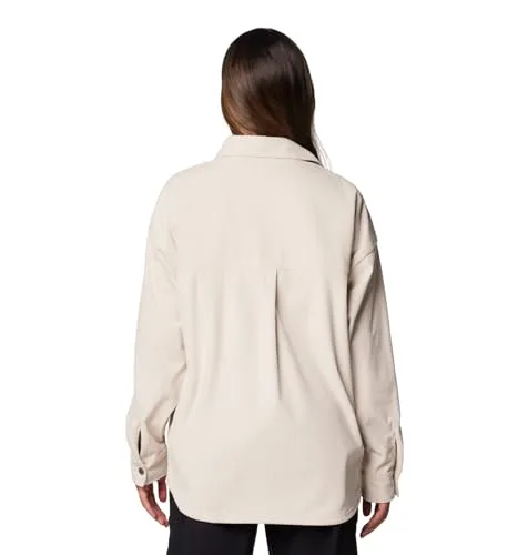 Columbia ▫️ Casaco tipo camisa em veludo cotelê modelo Blue Point Creek, de manga comprida, para mulher (conjunto de 1) 2