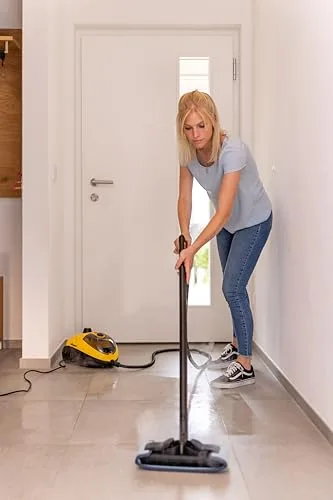 Wagner ▫️ Power Steamer 915 E, limpador a vapor multifunções com 18 acessórios, pressão de 3,5 bar, autonomia de vapor de aprox. 40 min., capacidade do depósito de 1,2 l, mangueira com 2,4 m de comprimento, 1500 W 4