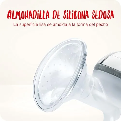 NUK ▫️ Extrator de leite manual | Almofada de silicone macia | Alavanca ergonómica | Com biberão Perfect Match | 150 ml 3