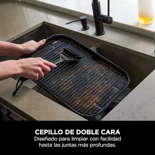 Ninja ▫️ Escova de limpeza Woodfire, acessório oficial, preta 3