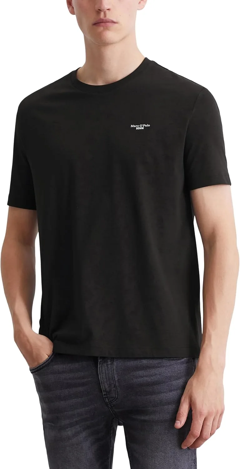 Marc O'Polo ▫️ Marc O’Polo Denim - T-shirt de algodão orgânico para homem, corte regular