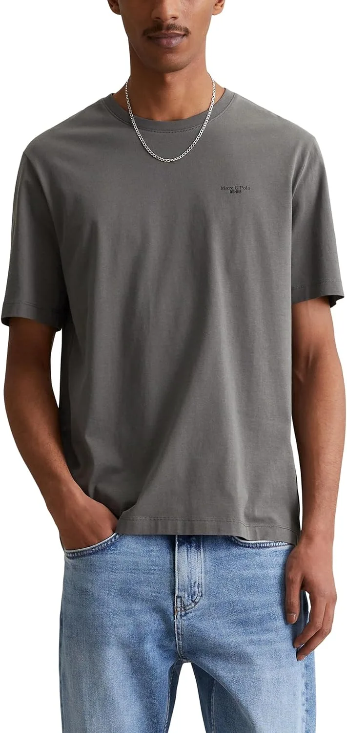 Marc O'Polo ▫️ Marc O’Polo Denim - T-shirt de algodão orgânico para homem, corte regular