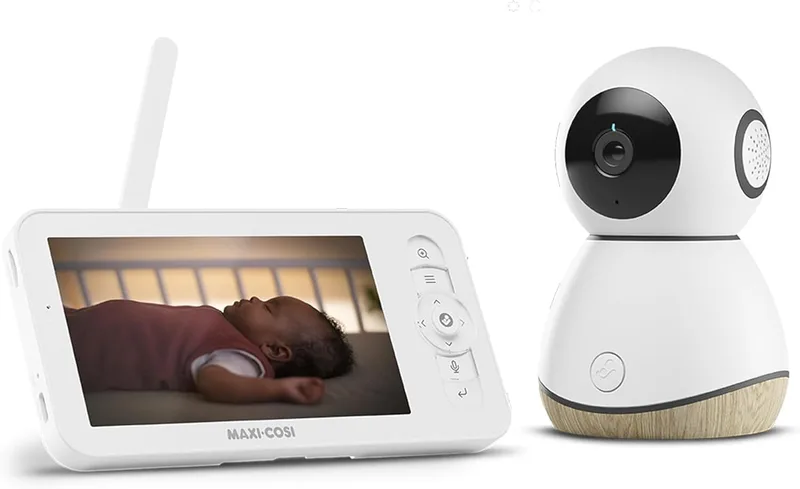 Maxi-Cosi ▫️ See Pro, Monitor de Bebé com Câmara Inteligente, Tradutor de Choro, Monitor de Bebé, Deteção Automática de Movimento, Vídeo Ultra HD (2K), Ecrã de 5", parte Connected Home