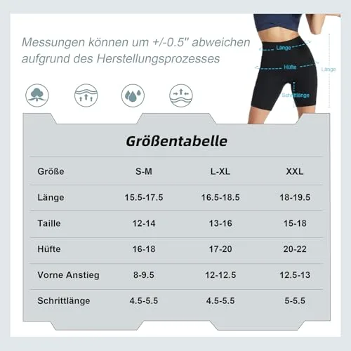 FuelMeFoot ▫️ Calções desportivos para mulher, cintura alta, ioga, desporto, leggings de verão, calças de ciclismo, fitness, calções de ginásio 6