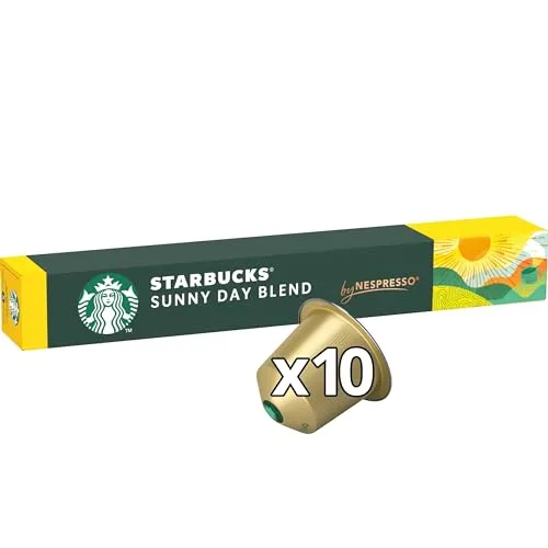 STARBUCKS ▫️ Sunny Day Blend da Nespresso, cápsulas de café de torra suave, 6 x 10 (60 cápsulas) 2