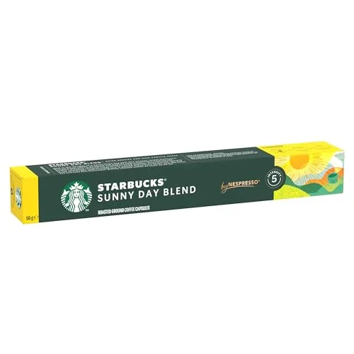 STARBUCKS ▫️ Sunny Day Blend da Nespresso, cápsulas de café de torra suave, 6 x 10 (60 cápsulas) 3