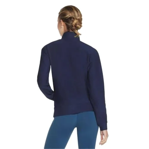 Skechers ▫️ Camisola Goluxe Rib com fecho de correr de 1/4 para mulher 5