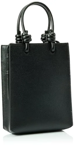 TOUS ▫️ Bolsa Mini Pop Preta, para mulher, dimensões 20,5 x 16 x 6 cm, coleção La Rue New 3