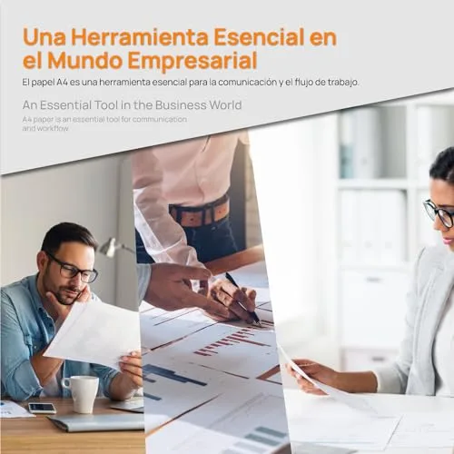 Sidi Global Market ▫️ Papel DIN A4 extra-branco - SIDI (400h, 90gr): Pacote de folhas para uso escolar, profissional ou pessoal, multiusos para fotocopiadora e impressora 3