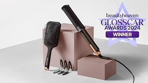 Remington ▫️ Alisador e modelador de cabelo Profissional ONE, 2 em 1, cerâmica avançada e turmalina antiestática, placa de alisamento de 110 mm, cilindro de modelagem de 32 mm, controlo digital, até 230 ºC - S6078 2