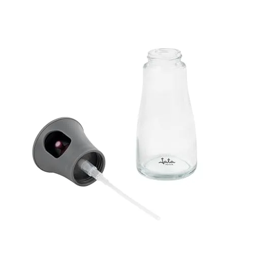 Jata ▫️ HOGAR HACC4545 - Pulverizador de óleo para cozinha de 150 ml, spray de óleo reutilizável para vidro, dosagem uniforme, pulverizador para fritadeira sem óleo, saladas, churrasco, sem BPA 4
