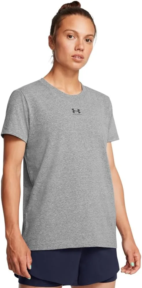 Under Armour ▫️ Camisola UA Rival Core SS para mulher (pacote de 1)