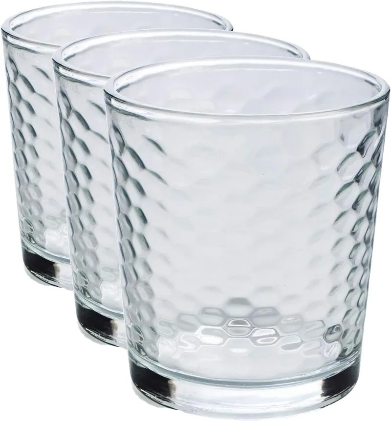 Quid ▫️ Gala - Conjunto de 6 copos baixos de 26 cl, adequados para a máquina de lavar louça, vidro (embalagem de 3)