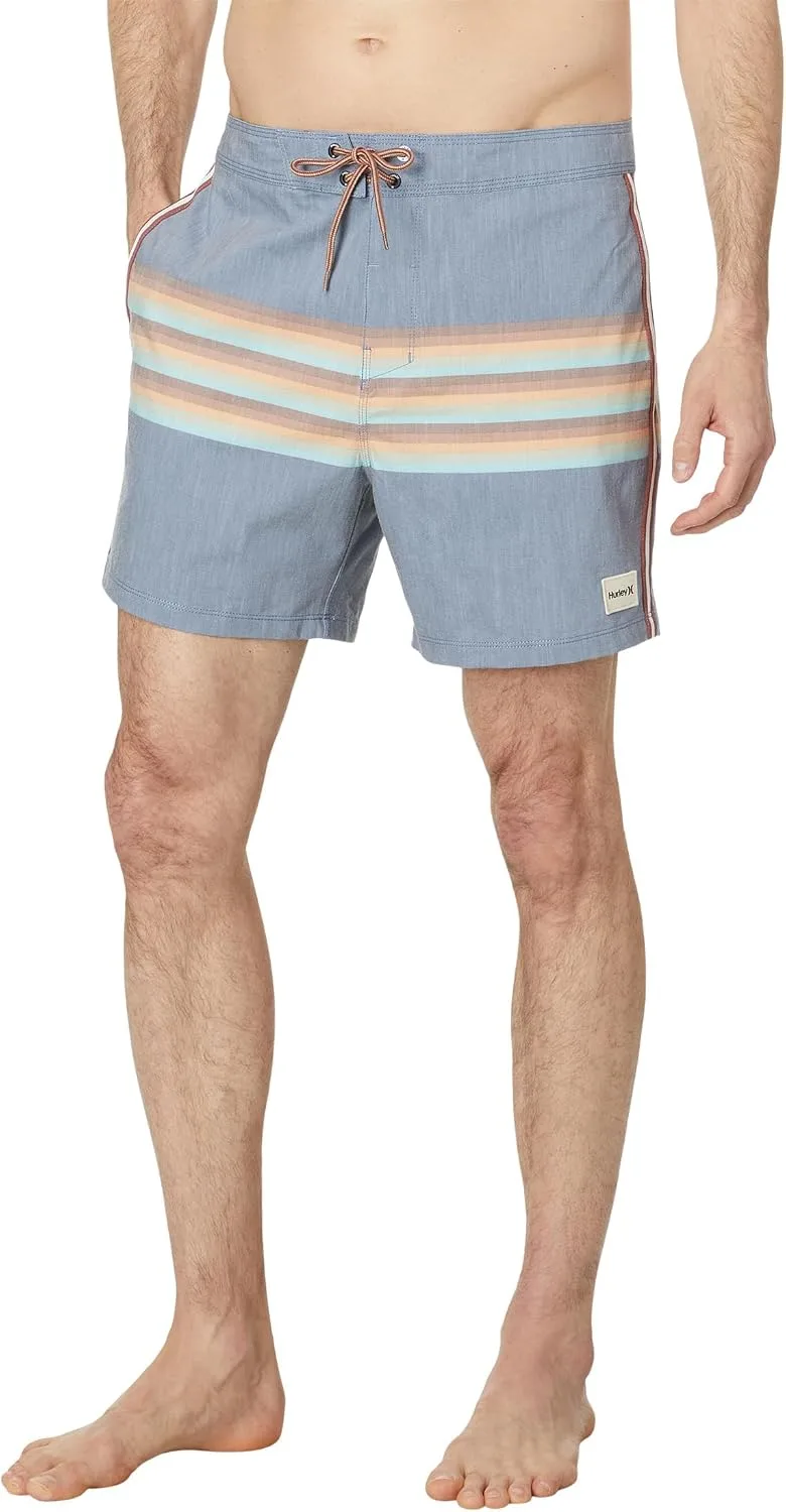 Hurley ▫️ Phantom Naturals Sessions - Fato de banho com calções de 40,6 cm para homem