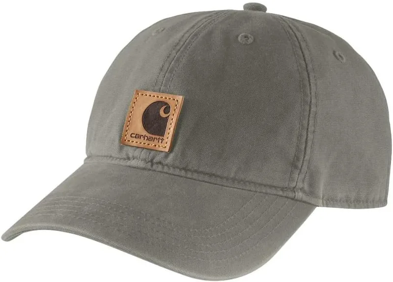 Carhartt ▫️ Boné de lona Closeout - Chapéu de basebol para homem