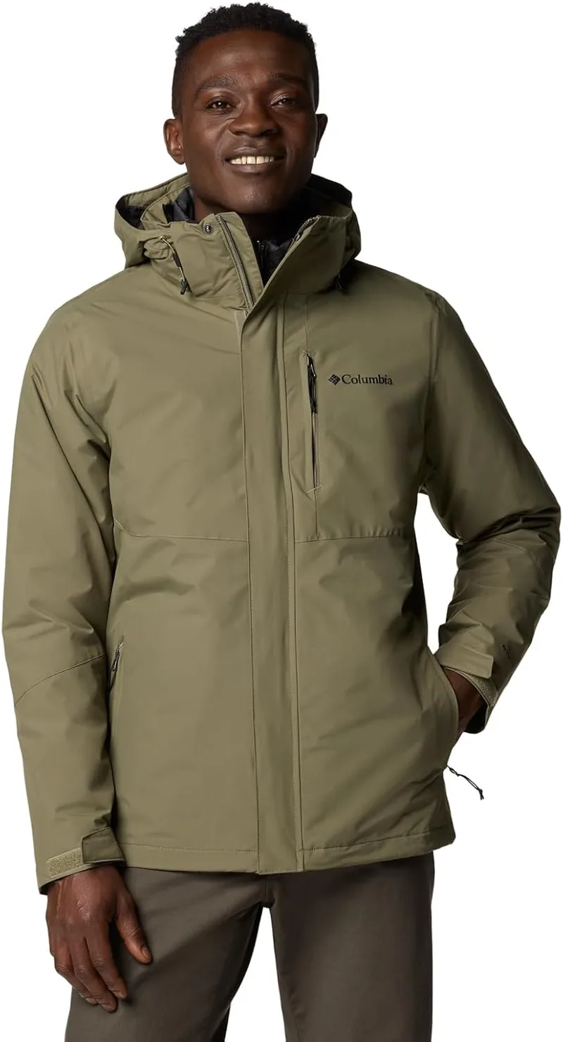 Columbia ▫️ Casaco Element Blocker Interchange, Casaco de Inverno 3 em 1 para Homem