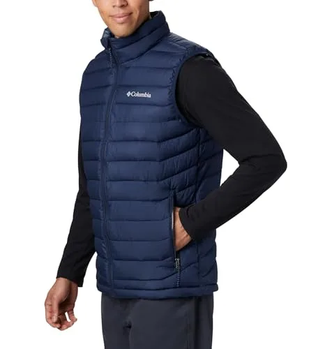 Columbia ▫️ Colete Powder Lite II, colete acolchoado para homem 3