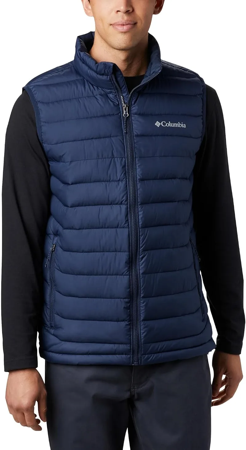 Columbia ▫️ Colete Powder Lite II, colete acolchoado para homem