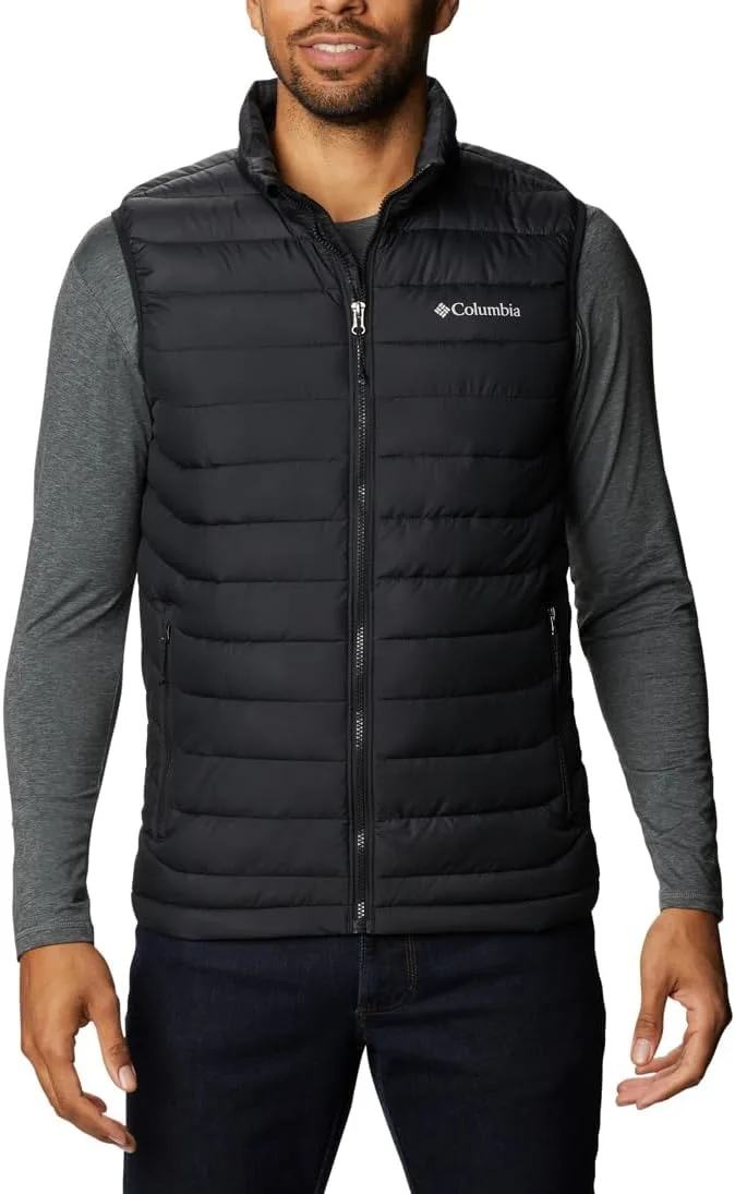 Columbia ▫️ Colete Powder Lite II, Colete acolchoado para homem