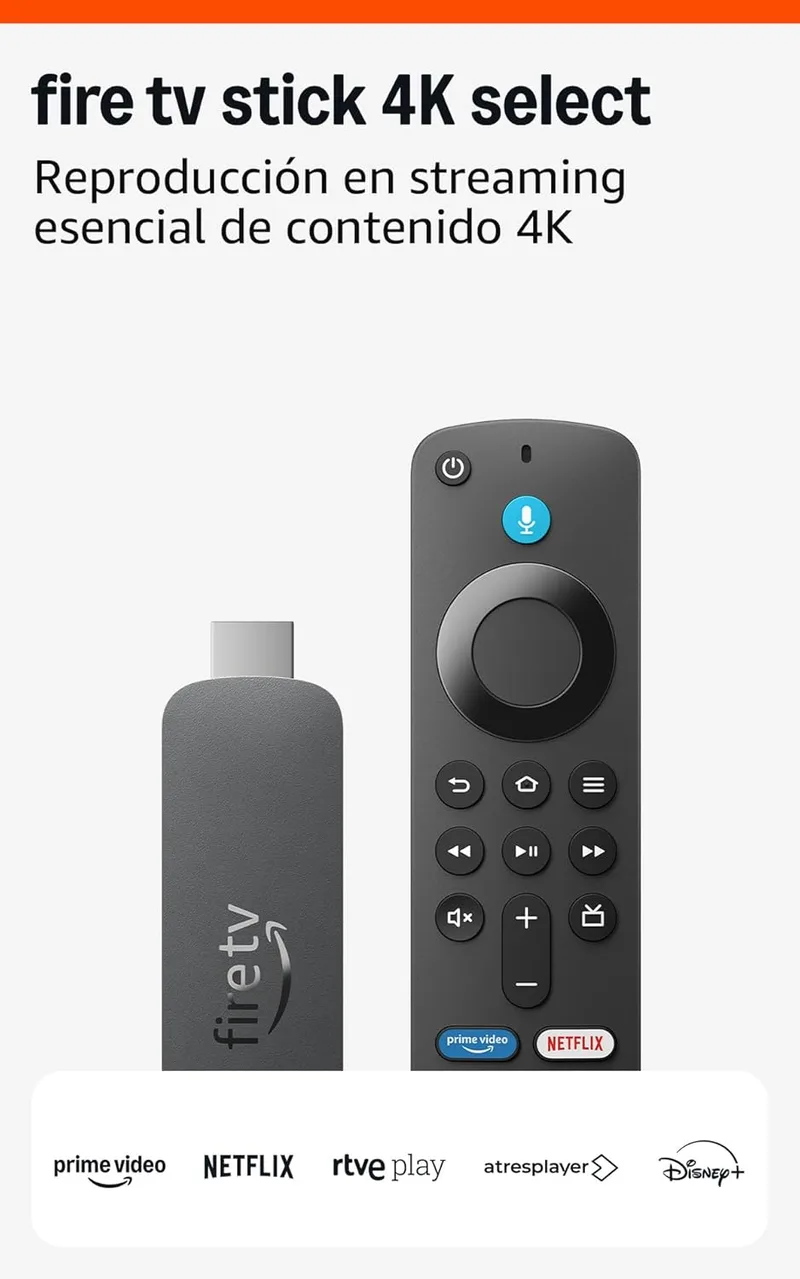 Visite a loja Fire TV da Amazon ▫️ Amazon Fire TV Stick 4K Select (próxima geração): comece a transmitir conteúdos 4K, veja centenas de milhares de filmes e episódios de séries e aceda a televisão em direto gratuita.