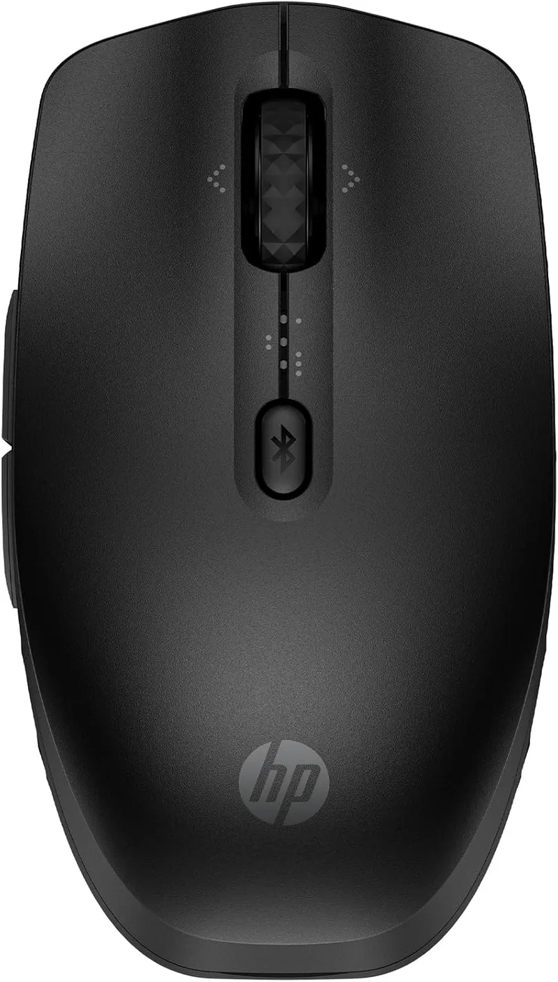HP ▫️ Rato Bluetooth programável 420 (4000 PPP, roda inclinável, cliques silenciosos, ligação instantânea, autonomia da bateria de 24 meses, Windows 11; Windows 10; macOS; ChromeOS) Cor: Preto