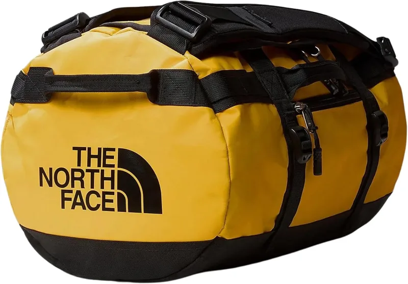 THE NORTH FACE ▫️ NF0A52SS4WP BASE CAMP DUFFEL - Saco de ginástica XS para homem Summit Gold-TNF Black-N Tamanho único