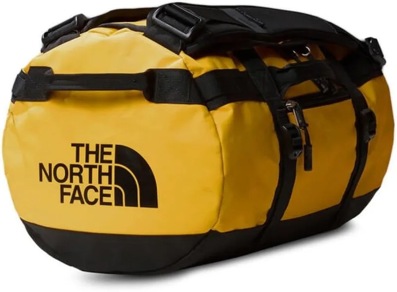 THE NORTH FACE ▫️ NF0A52SS4WP BASE CAMP DUFFEL - Saco de ginásio XS para homem Summit Gold-TNF Black-N Tamanho único