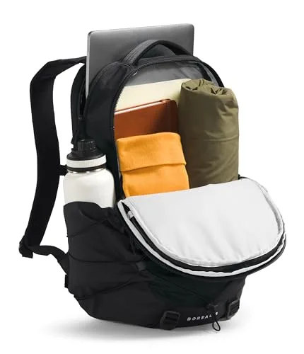 THE NORTH FACE ▫️ NF0A52SE4HF1 BOREALIS Saco de viagem para homem TNF Preto-TNF Preto-NPF Tamanho único 6