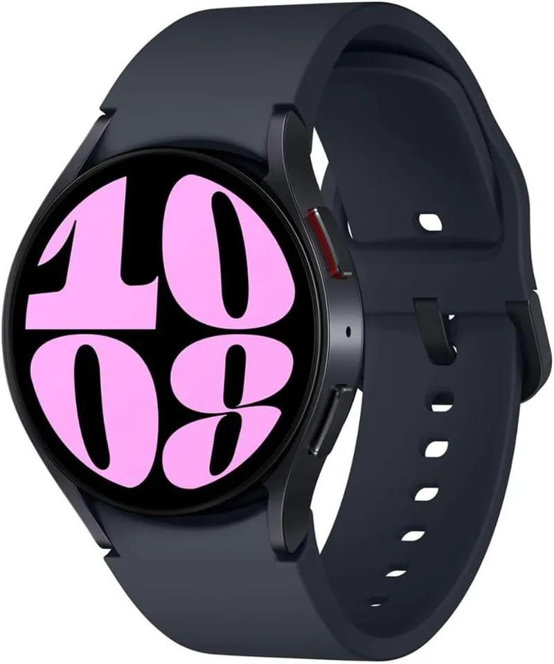 Samsung ▫️ Galaxy Watch6 (40 mm, Bluetooth) GPS, monitorização do sono, ECG, monitor cardíaco, deteção de quedas, SOS, monitor de fitness, acesso à câmara, carteira digital, grafite (recondicionado)