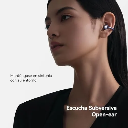 HUAWEI ▫️ Auscultadores sem fios Bluetooth FreeClip, Open-Ear, Preto 3