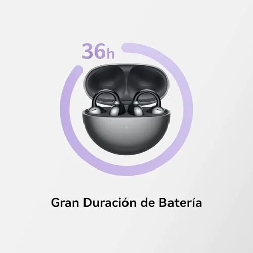 HUAWEI ▫️ Auscultadores sem fios Bluetooth FreeClip, Open-Ear, Preto 4