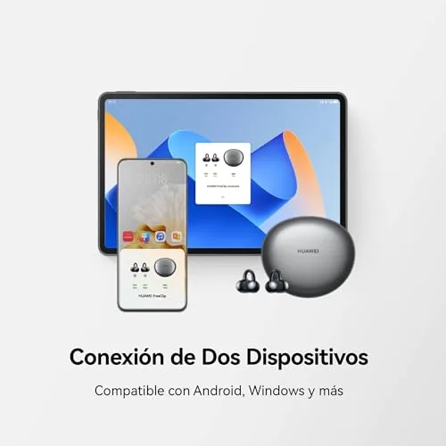 HUAWEI ▫️ Auscultadores sem fios Bluetooth FreeClip, Open-Ear, Preto 6
