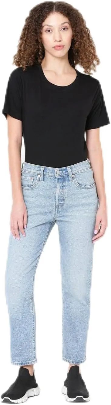 Levi's ▫️ 501 Crop Jeans Mulher