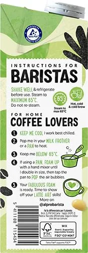 Alpro ▫️ Bebida Vegetal de Soja Barista - Embalagem de 8 x 1 L 6