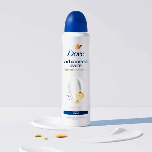 Dove ▫️ Advanced Care Desodorizante Original Proteção 72 horas Spray 150 ml x 6 5