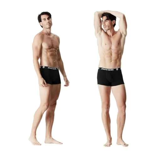 pierre cardin underwear ▫️ Pc/1/Bc/Pk4 Roupa interior masculina (Conjunto de 4) 2